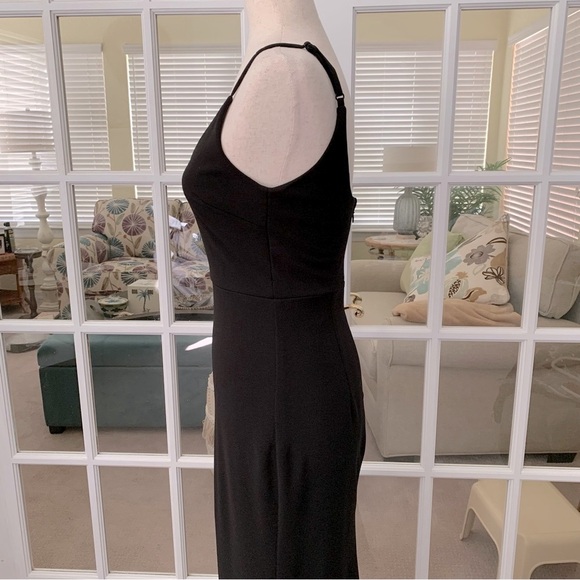 Lulu's Elegant Black Maxi Dress - Picture 9 of 16
